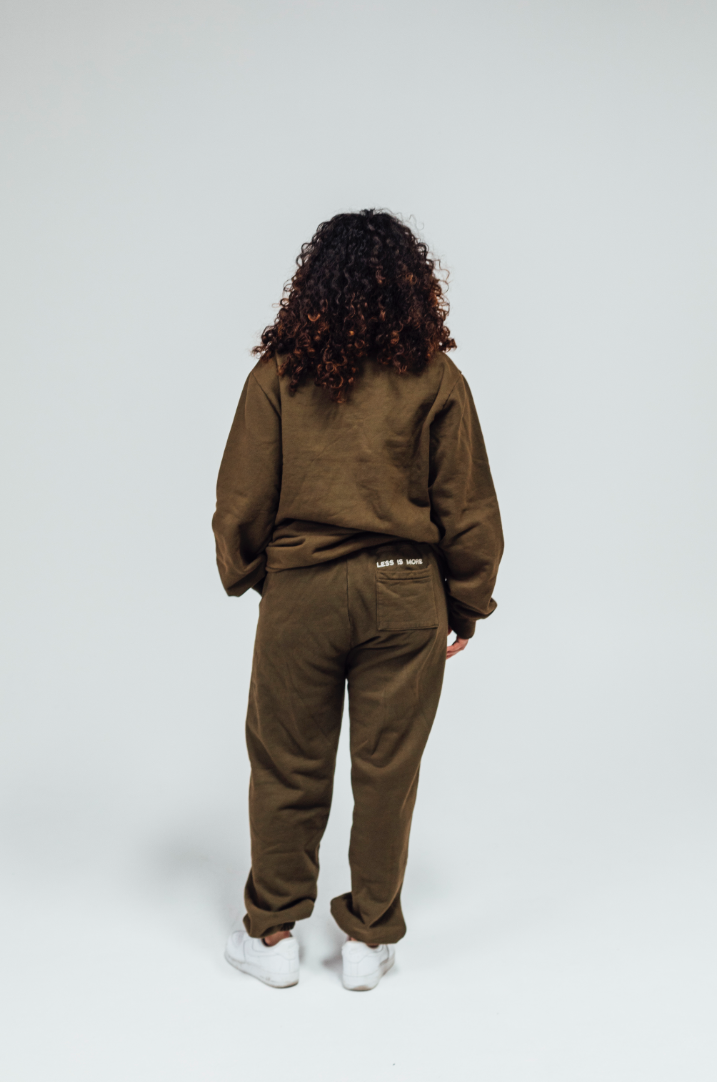 Less Is More Sweatpants in Olive